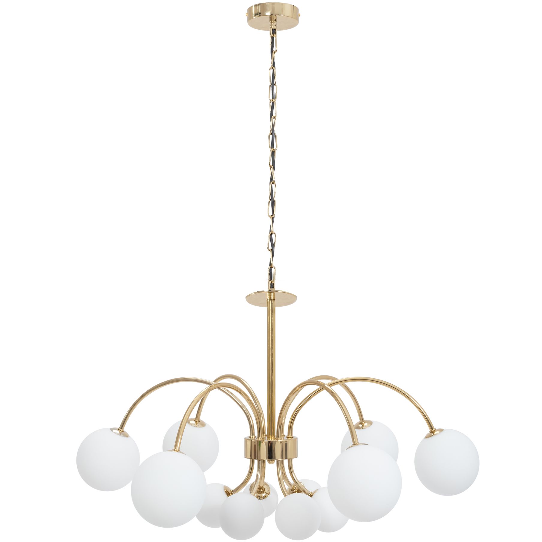Lampa Sufitowa Toolight App962-12Cp Złoty