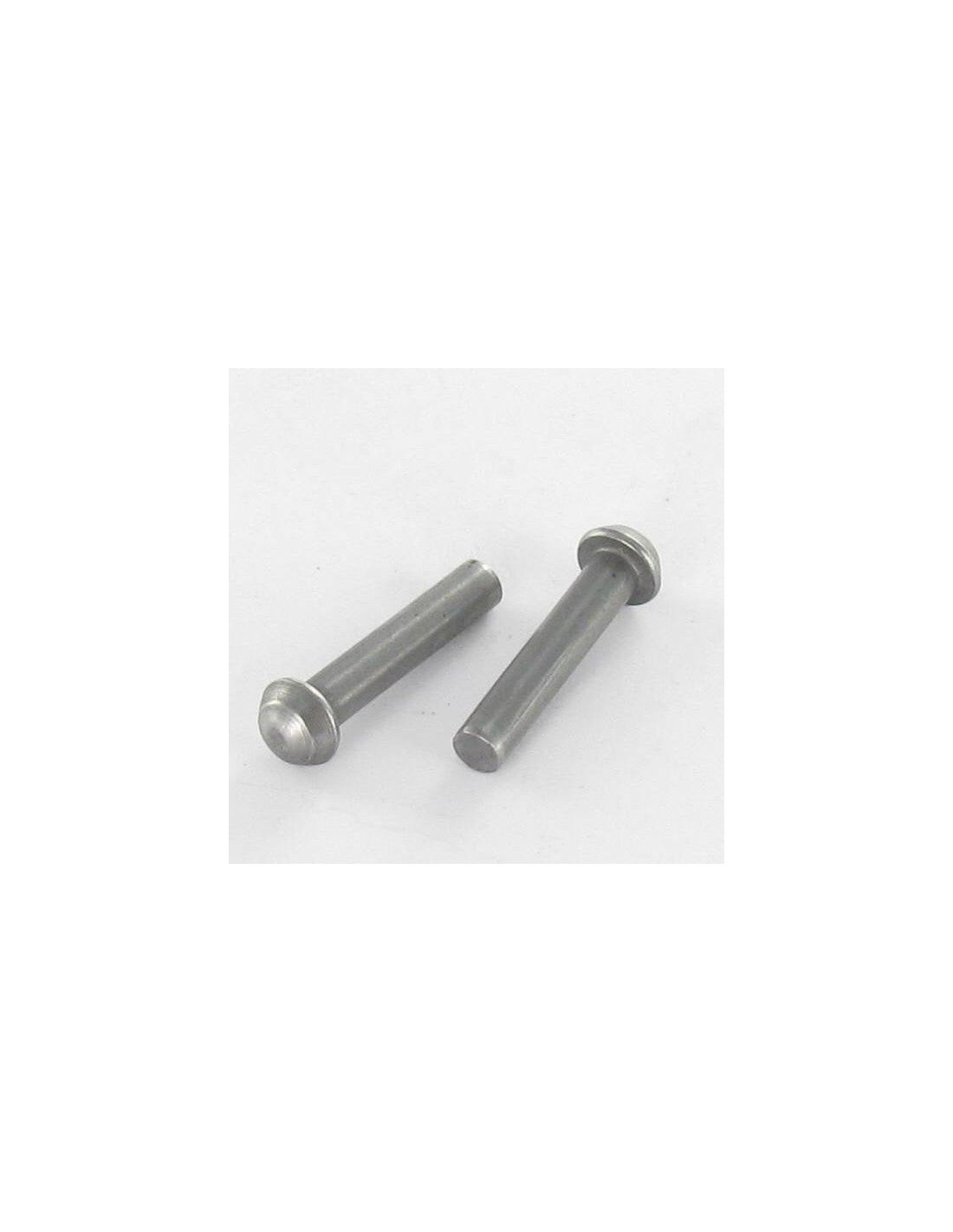 Rivet à frapper Tête ronde TR 6X60 Acier brut-200 pièces | Leroy Merlin