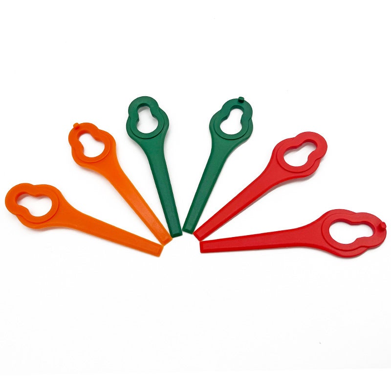 Lot de 50 Lames compatible pour Ferrex Aldi Far 20-i Coupe Bordure, lames de rechange pour Coupe Bordure sans fil Ferrex - 3