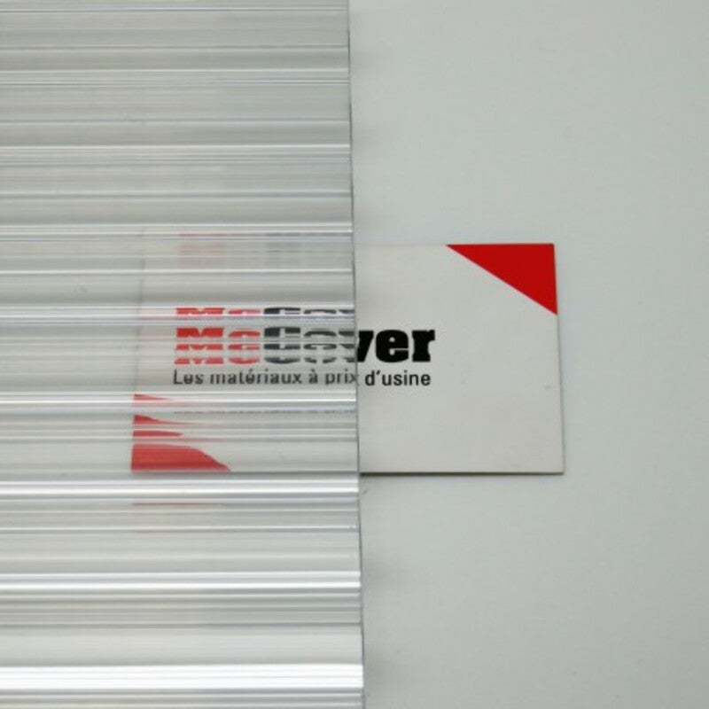 PLAQUE POLYCARBONATE ALVÉOLAIRE 4000 x 980 x 16MM - Coloris - Clair, Epaisseur - 16 mm, Largeur - 98 cm, Longueur - 4 m - 2