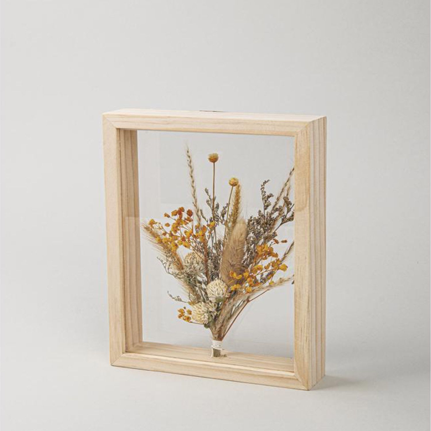 Set Cornici Portafoto 3D Fai Da Te – 2 Pezzi, Legno, 20 E 23 Cm, Nero E Bianco, Per Artigianato E Ricordi