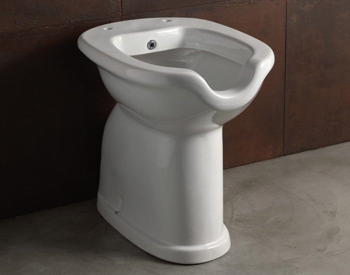 Bidet Confort Fermé Alice Pour Personnes à Mobilité Réduite - Hauteur 50cm - Blanc