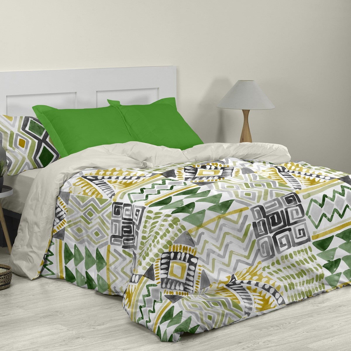 Housse De Couette Alexandra House Living Rebel Multicouleur Impression Numérique à Prix