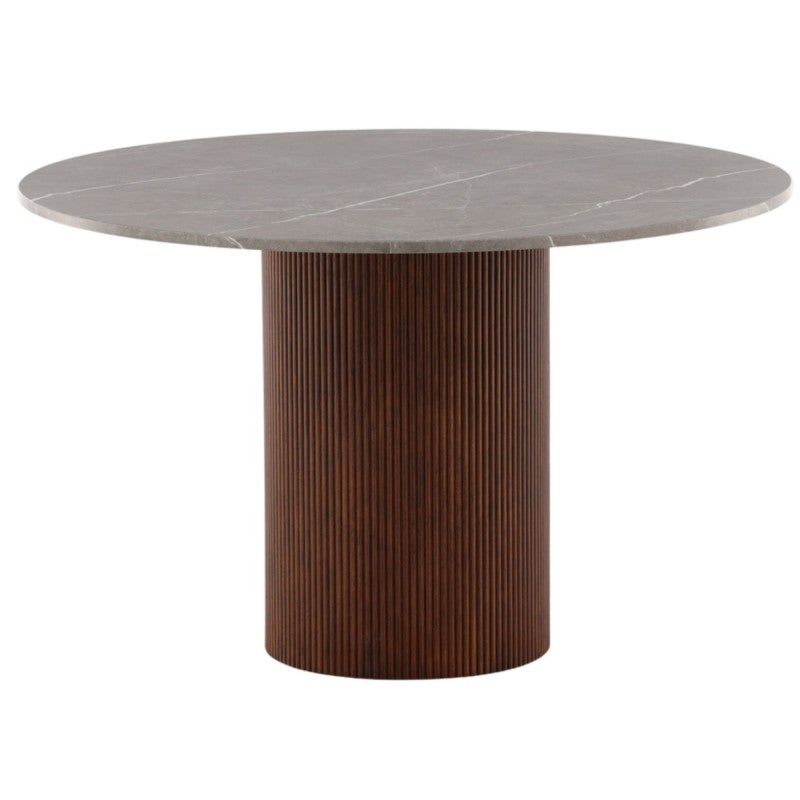 Härön stół do jadalni Ø120 cm mocca.
