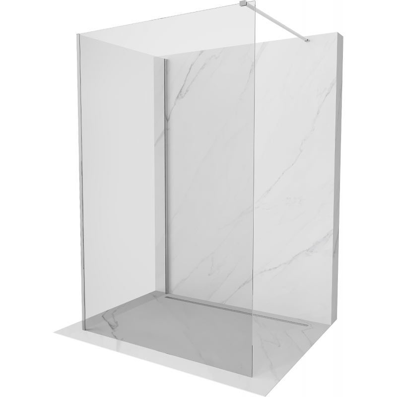 Mexen Kioto ścianka prysznicowa Walk-in 105 x 90 cm, transparent, chrom - 800-105-212-01-00-090