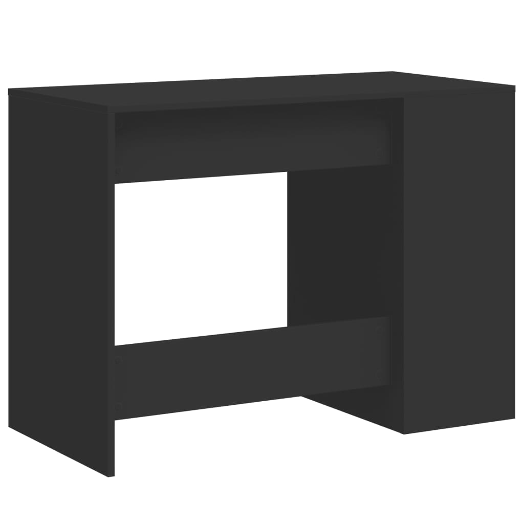 Bureau D'ordinateur 105x50 Cm - Table De Travail Moderne Avec Renfort En X, Blanc - 5