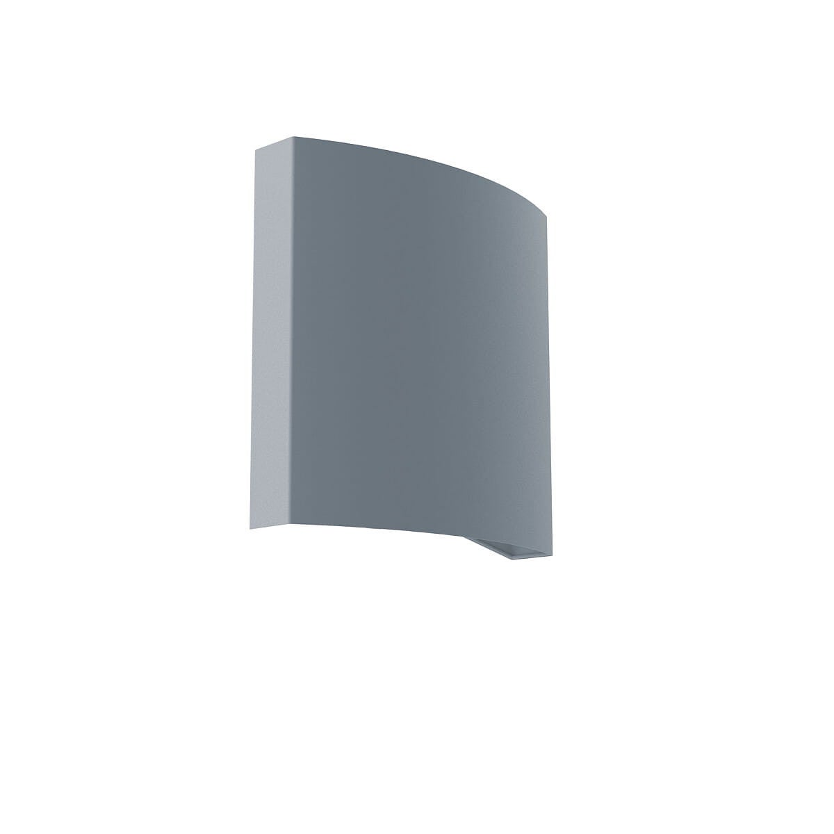Kinkiet ścienny Borde szary 1xE27x40W wym: 30 x 30 x 11,5 cm tkanina IP20 Nowodvorski Lighting