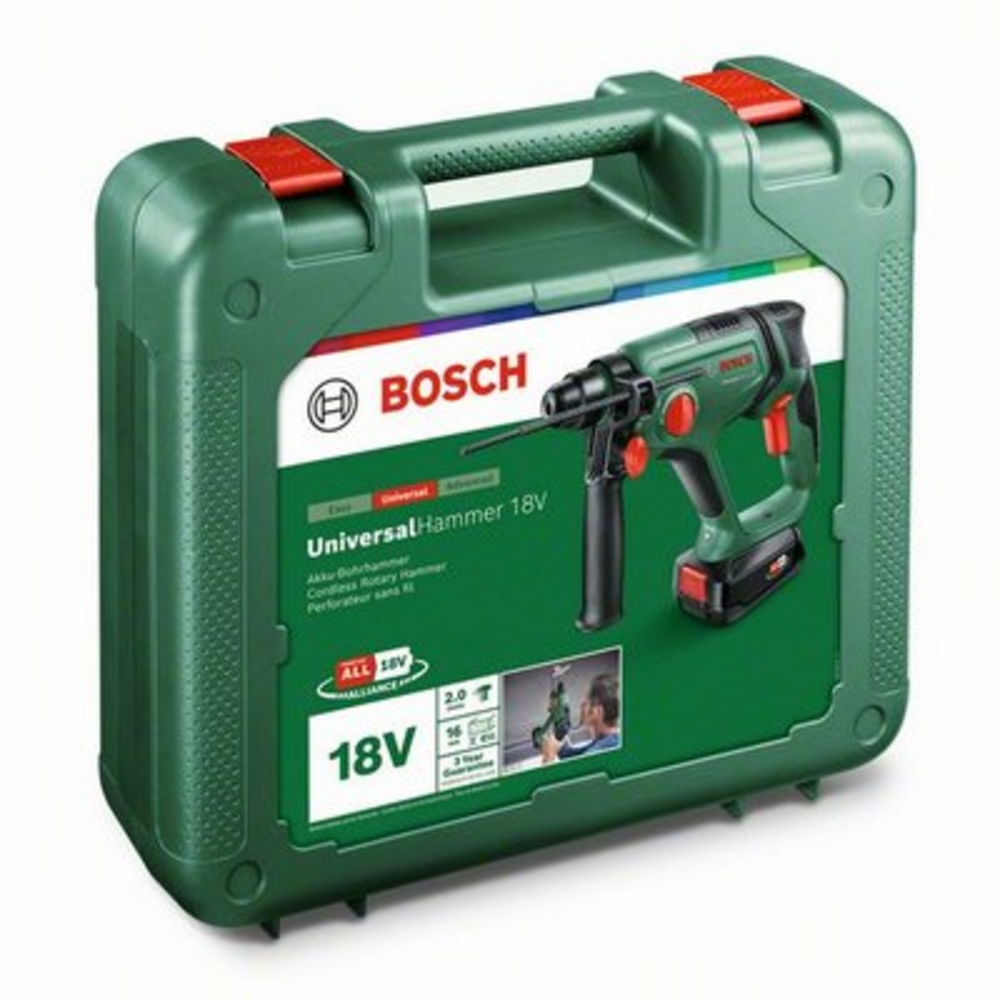 Wiertarka udarowa bezprzewodowa Bosch UniversalHammer 18V kompaktowa i wydajna - 6