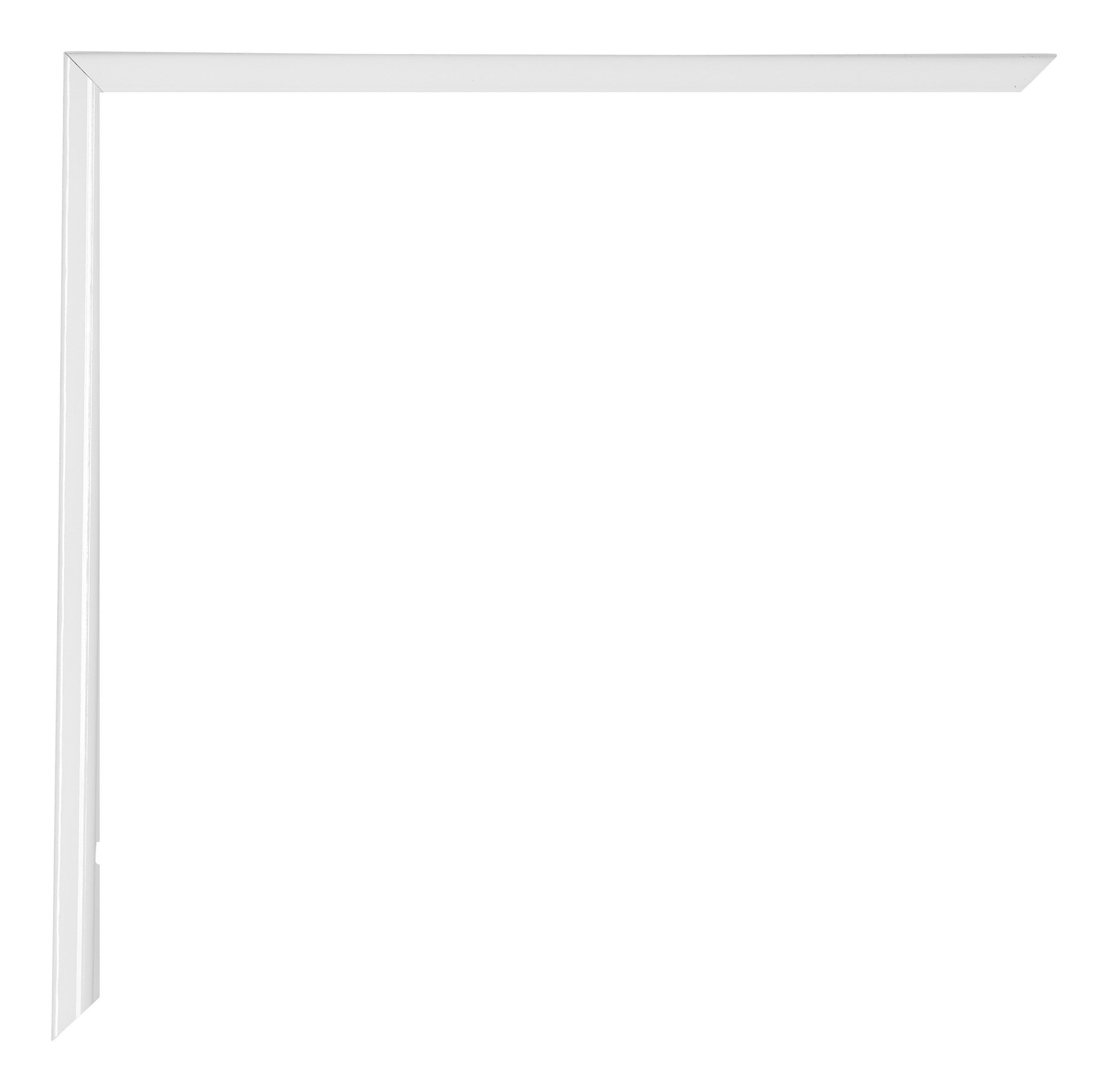 yd. Cadre photo 40x40 cm - Blanc Brillant - Plastique - Evry - 5
