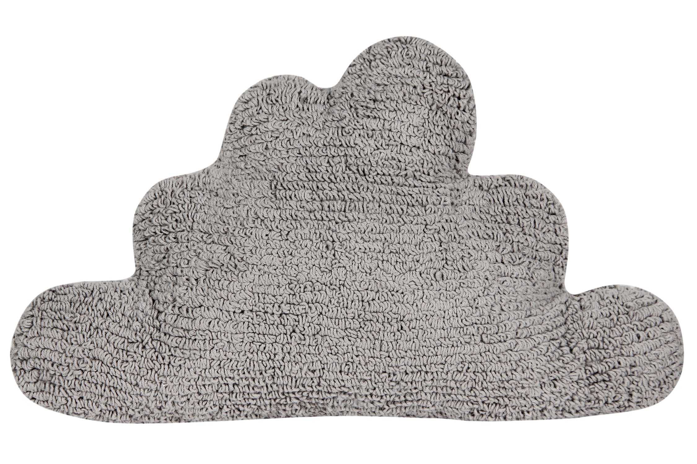 Cojin decorativo lavable cloud - gris - 30x50 cm