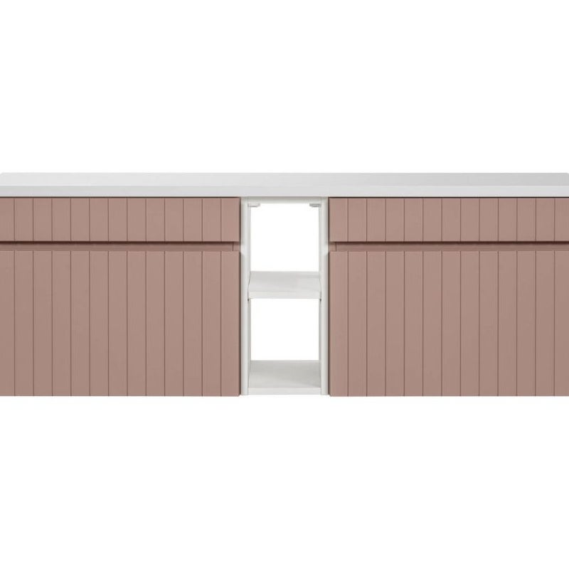 Szafka pod umywalkę nablatową ICONIC ROSE 60cm + ICONIC ROSE 60cm zestaw z blatem