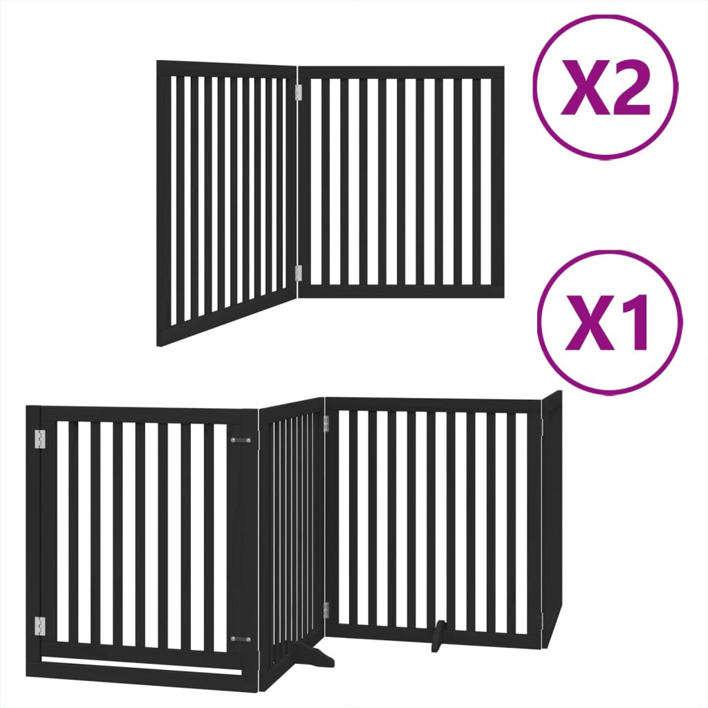 Cancelletto Di Sicurezza BABYGO Per Bambini, Nero, Regolabile Da 76 A 83 Cm