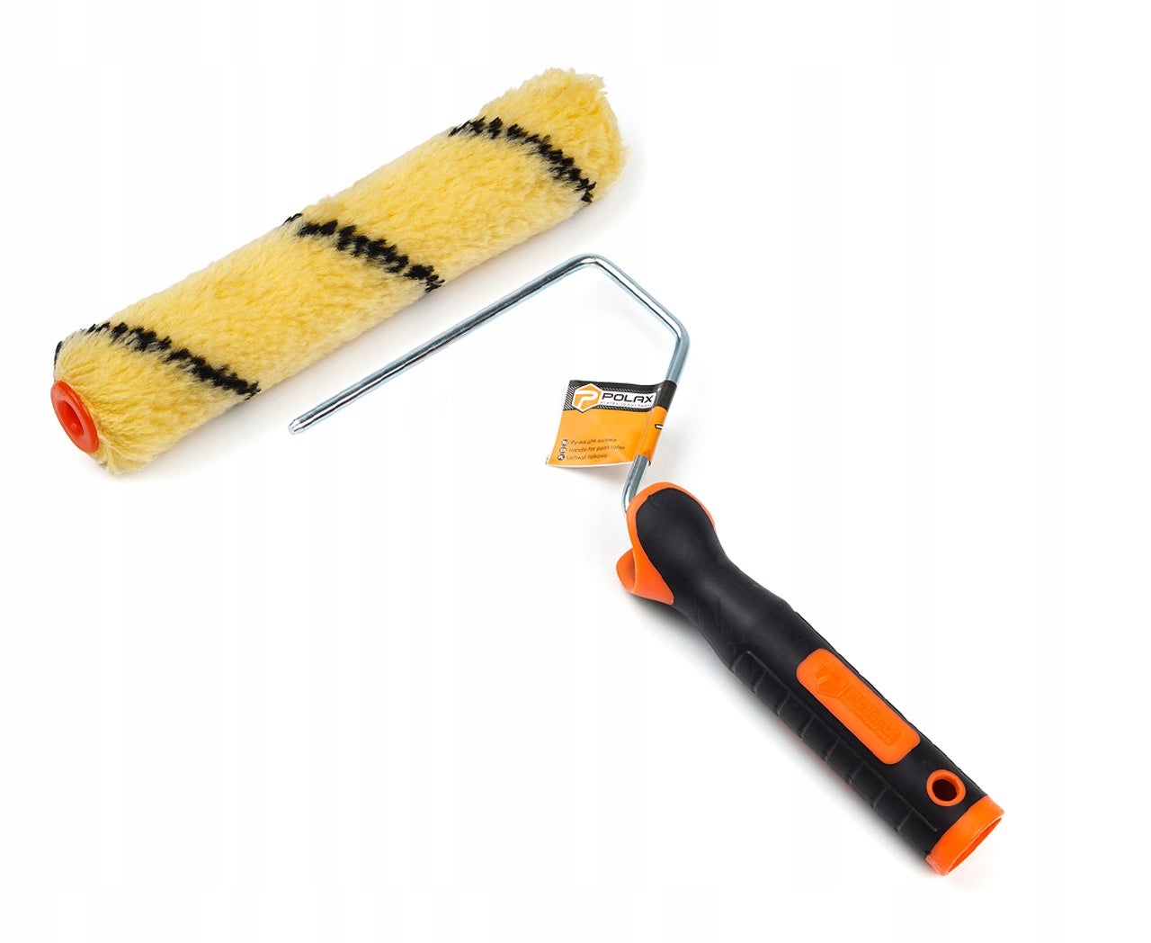 Wałek malarski PREMIUM (zapas) 15cm 15mm (2szt) + Rączka do wałka 6x150mm