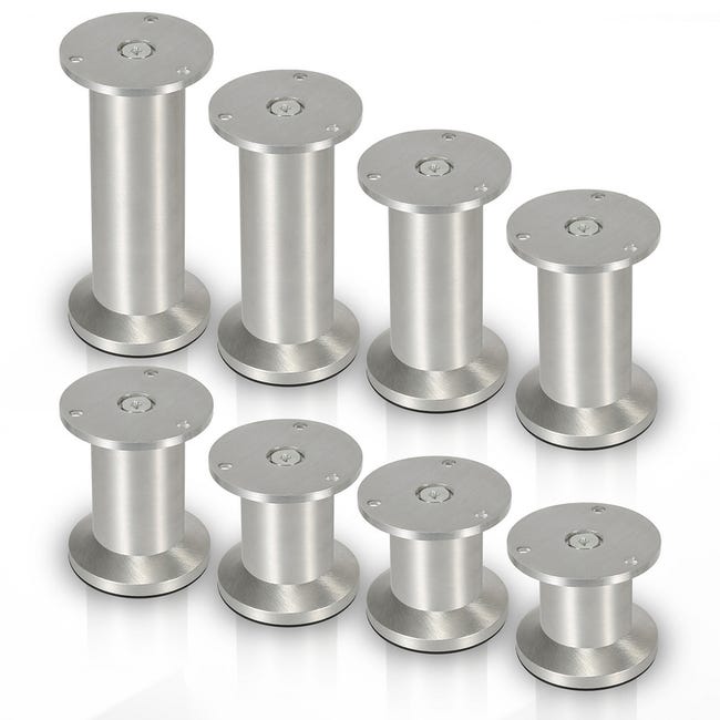 100MM DIA 10MM épaisseur disque aluminium fil M10 Matèriau table verre 100MM DIA 10MM épaisseur disque aluminium fil M10 Matèriau table verre