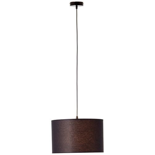 BRILLIANT Lampa wisząca Esher 38cm czarna | 1x A60, E27, 40W, pasuje do zwykłych żarówek (brak w zestawie)