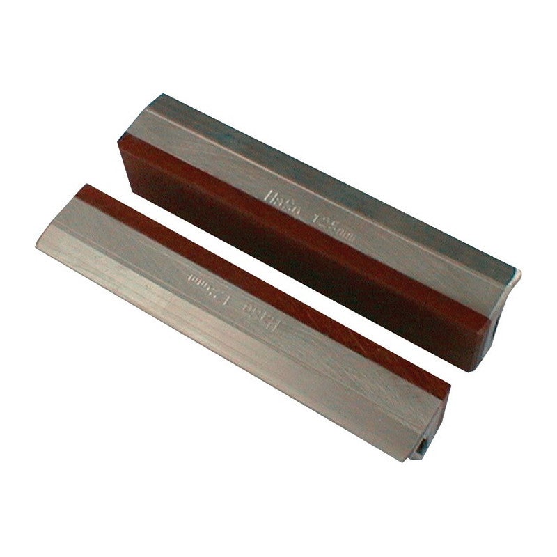 Heuer 109180 Mâchoires D'étau (mâchoires De Protection à Angle Droit ; Parallèle ; Aimants Spéciaux Intégrés ; Compatible Avec étau 180 Mm ; Matériau : Aluminium