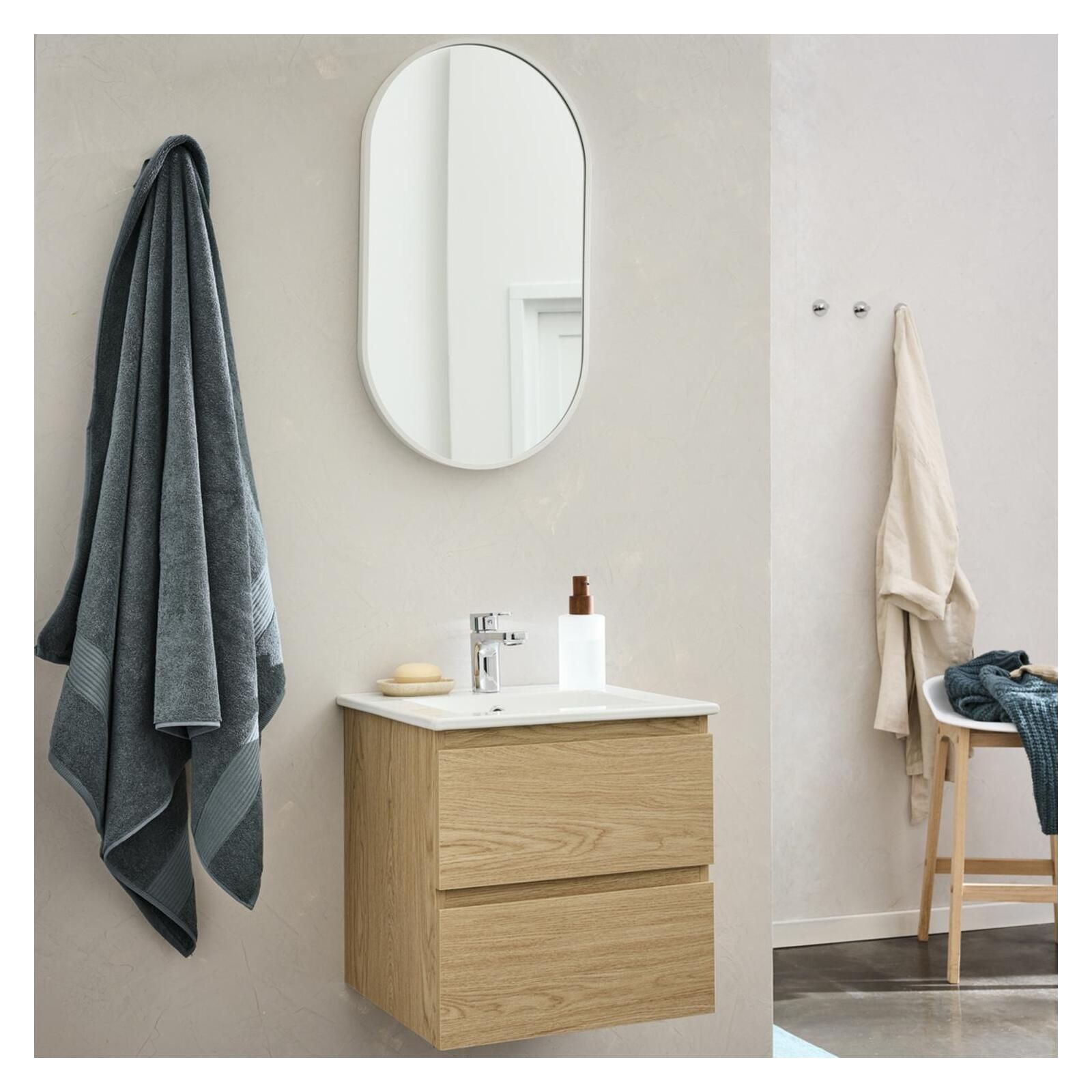 Meuble vasque SORRENTO 45cm et robinet chromé - 7