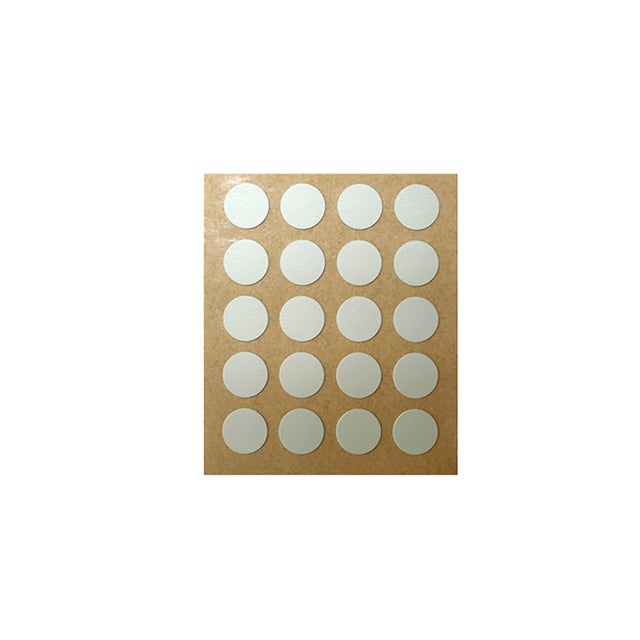 Bouchon à vis | Fabriqué en PVC | Finition grise | Mesures 12*12*0.5mm | 100 unités