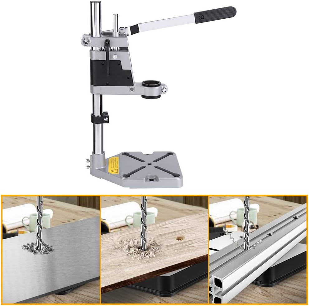 Soporte de taladro de columna, soporte de taladro de columna universal, soporte de taladro de columna de banco, reparador de banco de trabajo - 4