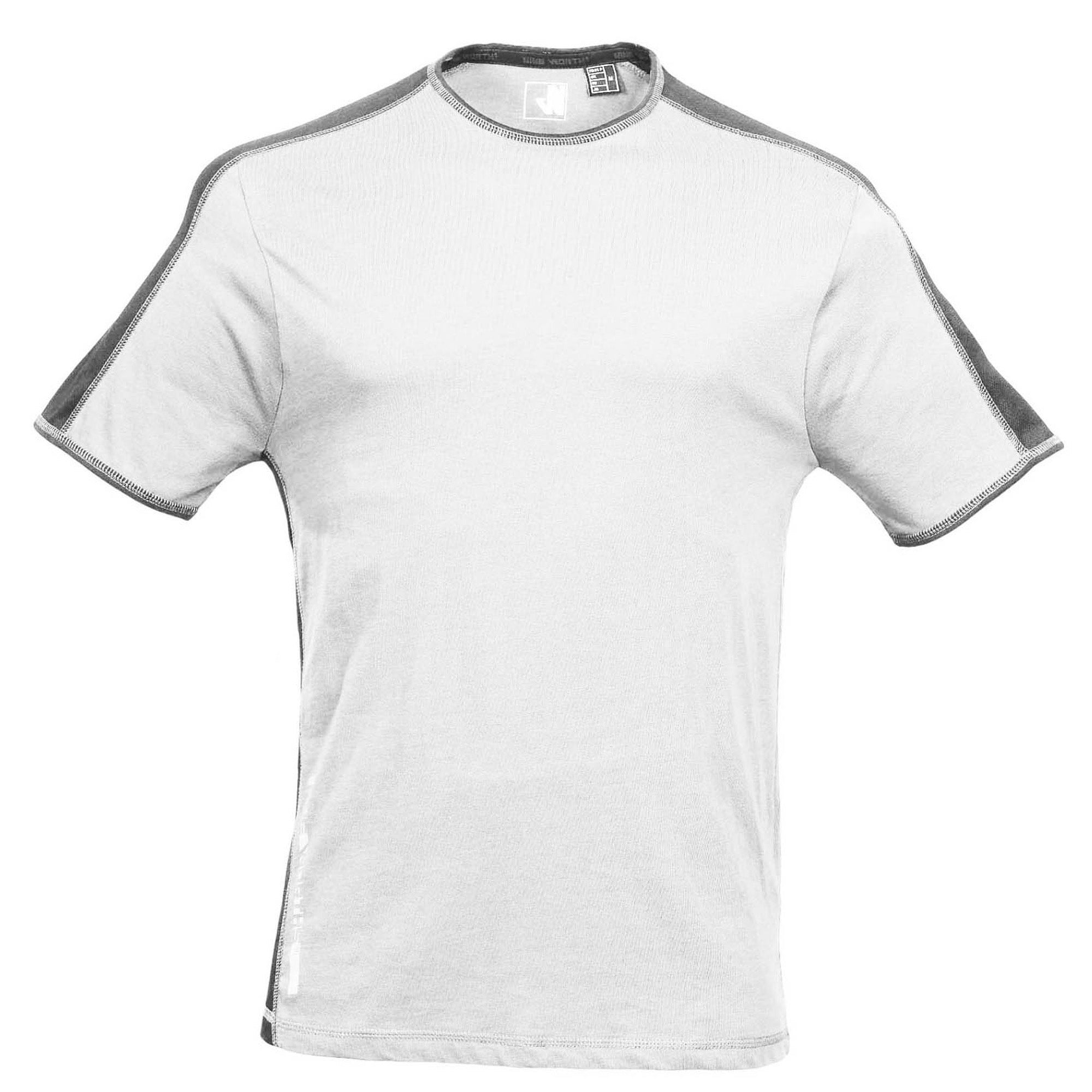 ANDY - T-SHIRT MANCHES COURTES DE TRAVAIL - 1400 Blanc chiné XL - 5