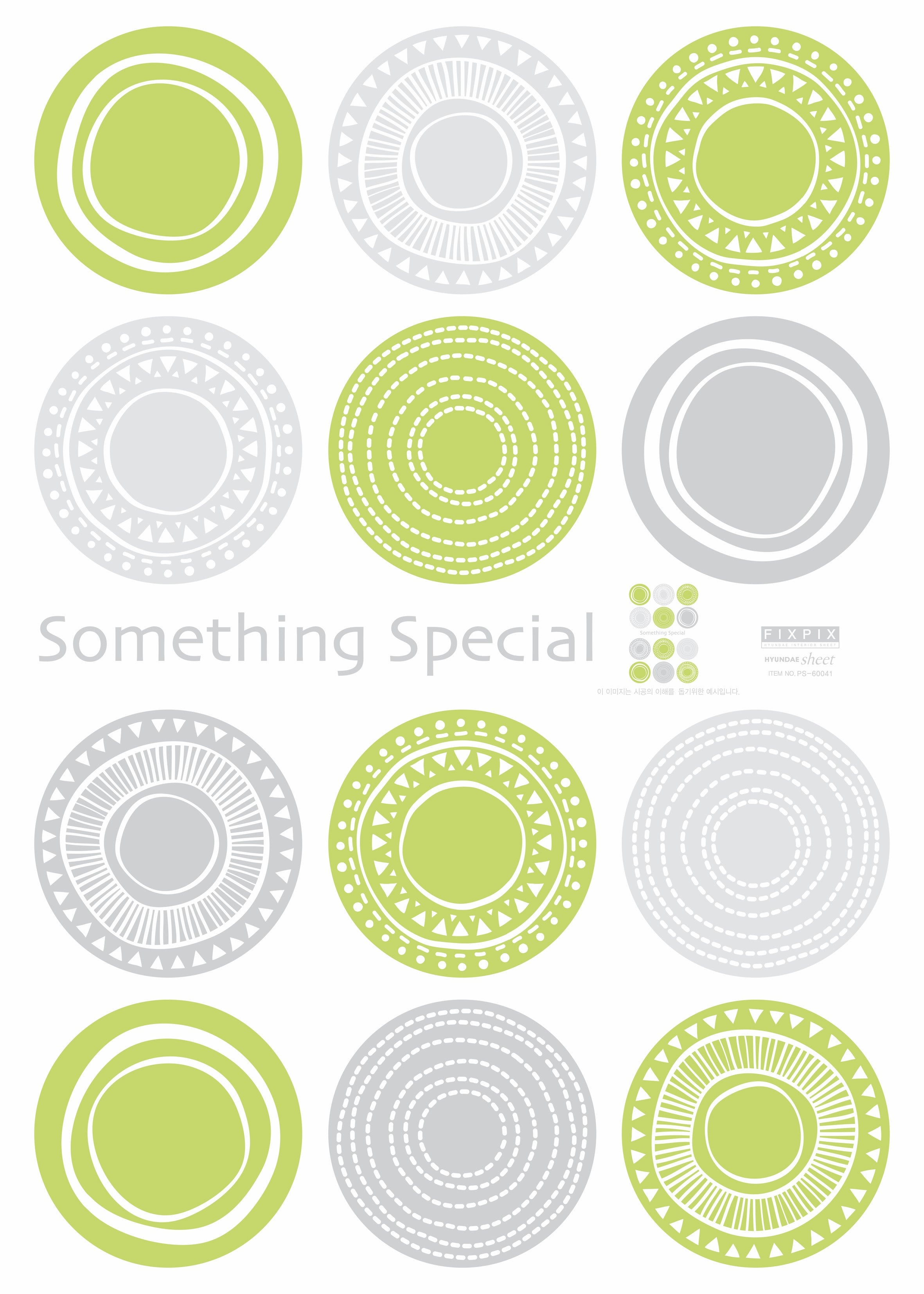 Adesivo Moderni ambienti verdi Polka Dots - Sticker adesivo - adesivi murali - - 4