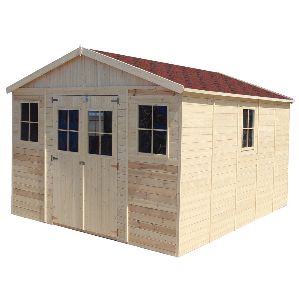 Bardeaux bitumineux Hexagonal Rock H-RED, couleur rouge - bitume toiture - 4