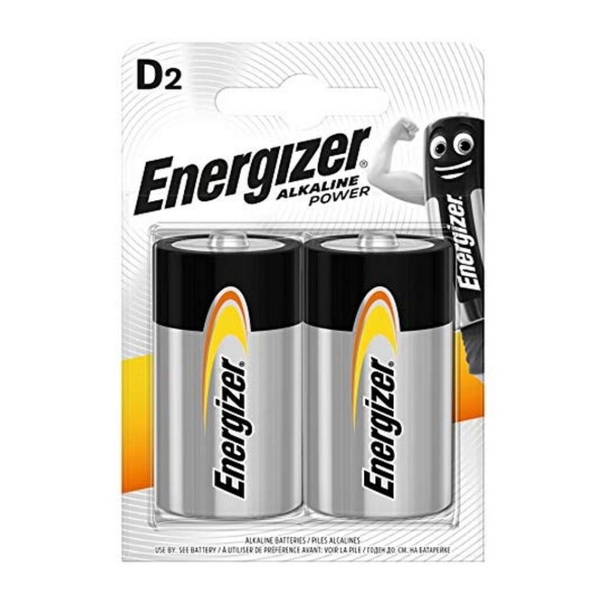 ENERGIZER PILA ALCALINA POWER LR20 D (2 U. - 6