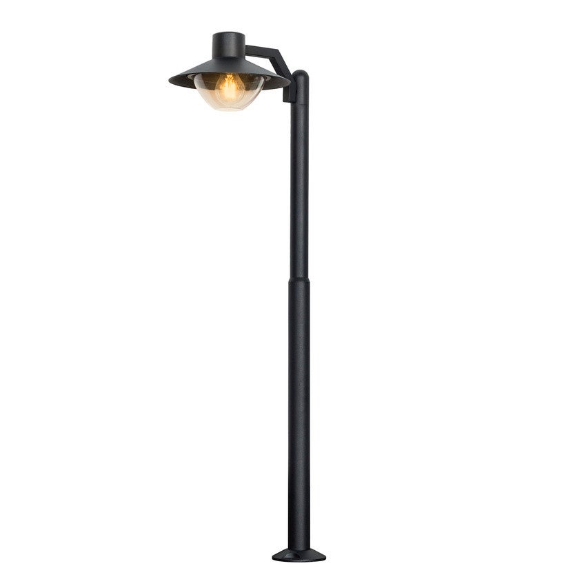 Latarnia ogrodowa Cosmos czarna 1xE27x40W IP44 wym: 105 x 36,5 x 24 cm aluminium Candellux