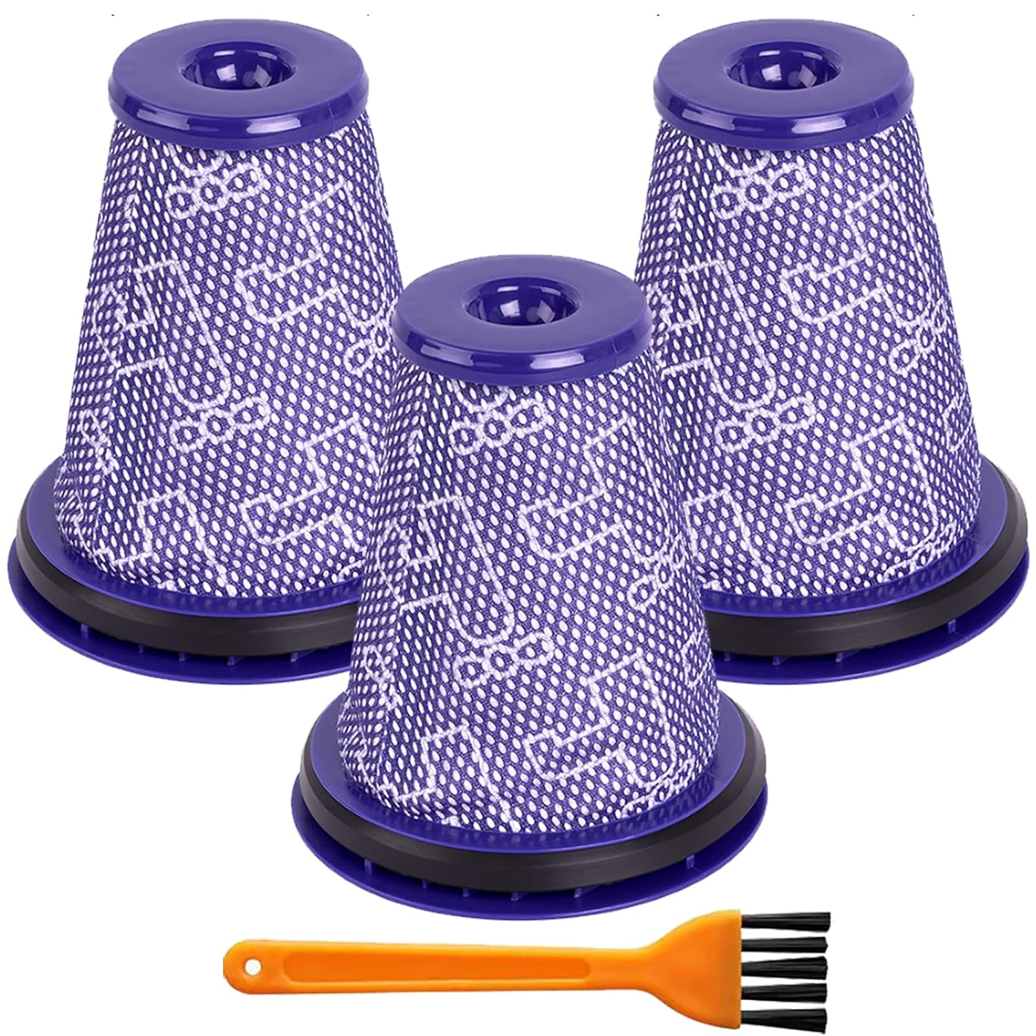 Filtry wstępne silnika HEPA Dyson Big Ball CY18-CY28 DY75 DY77-78/DC77-78, zestaw 3 szt.