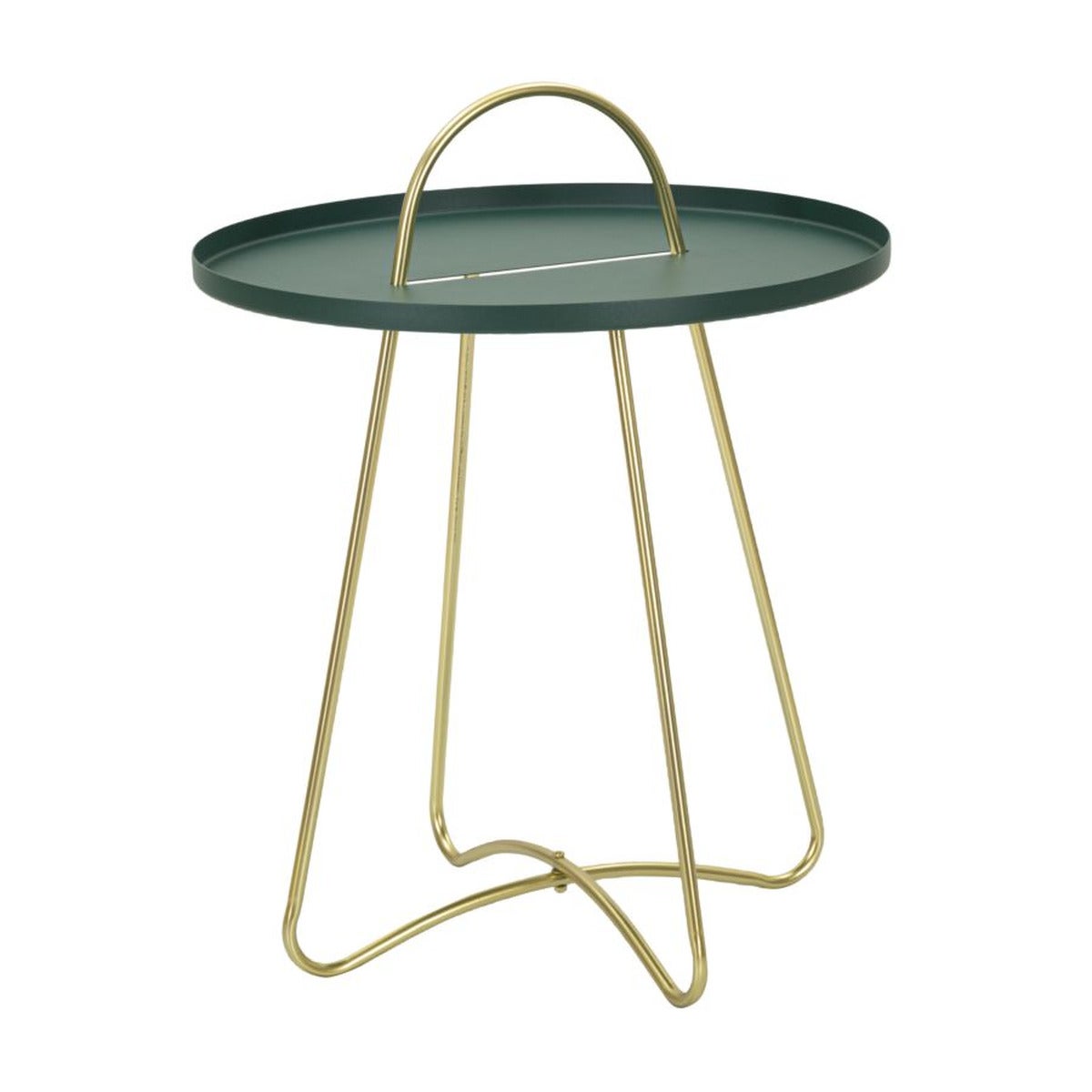 Stolik Kawowy Mweka, Metal, Zielony, Seven Design
