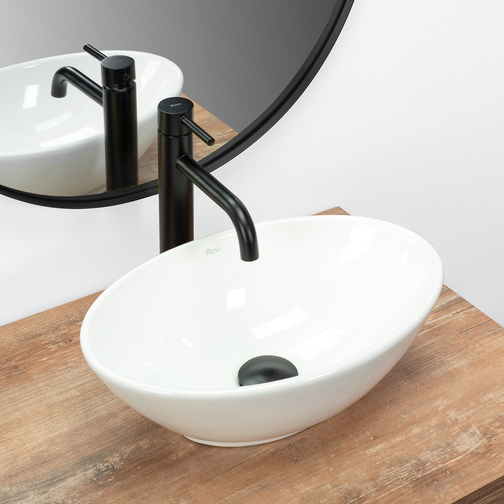 LAVABO DA APPOGGIO REA PAMELA MINI - 7