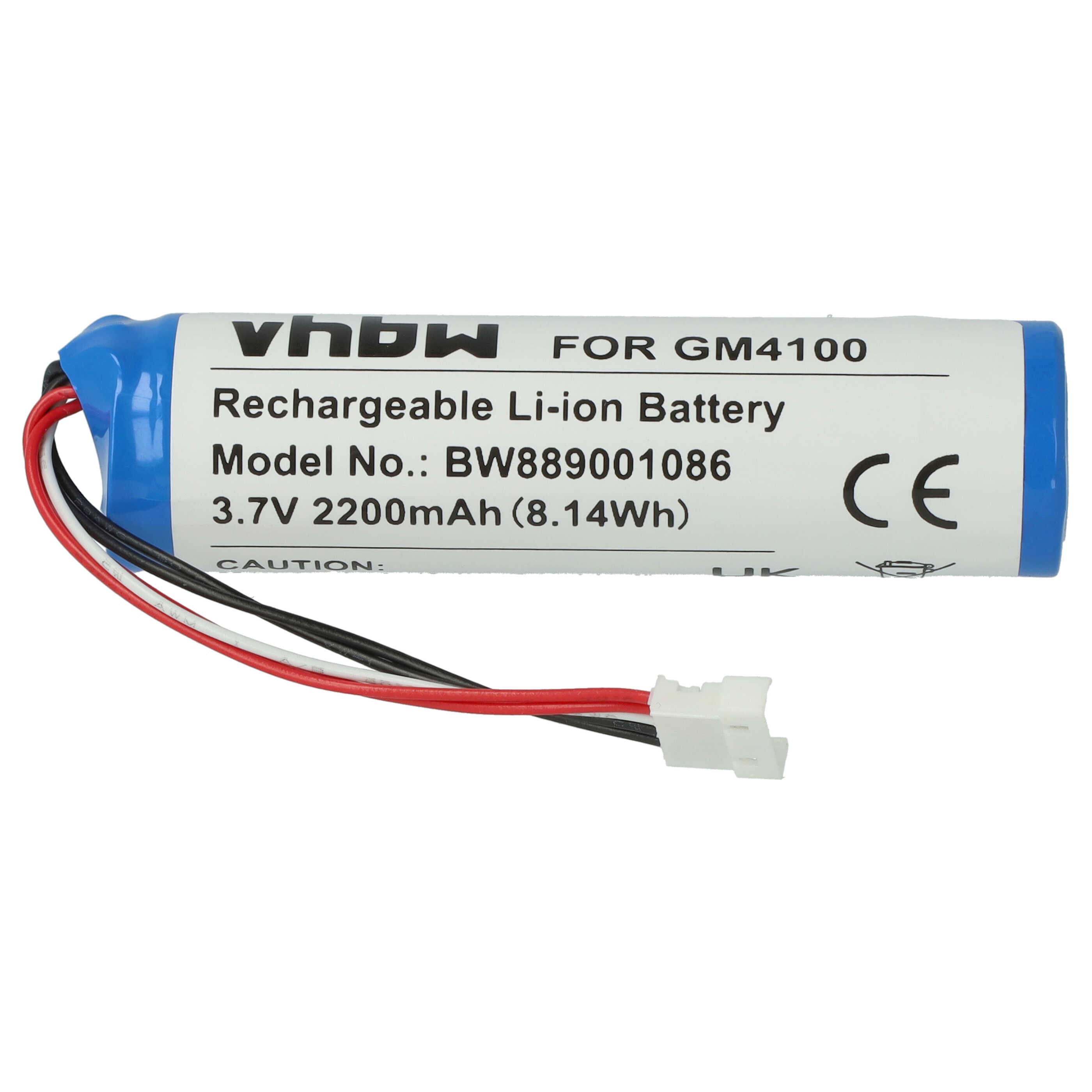 Batterie Rechange Pour Scanner Datalogic Gryphon - 2200mAh Li-ion - Compatible GM4400, GBT4400