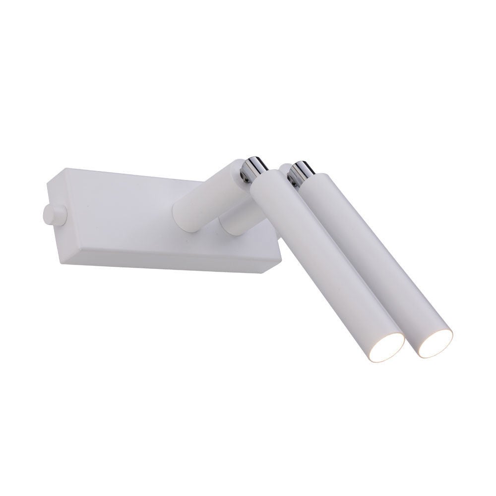 Kinkiet ścienny Alha biały 2xG9x2.5W wym: 19,3 x 15,2 x 5 cm metal IP20 Dohar