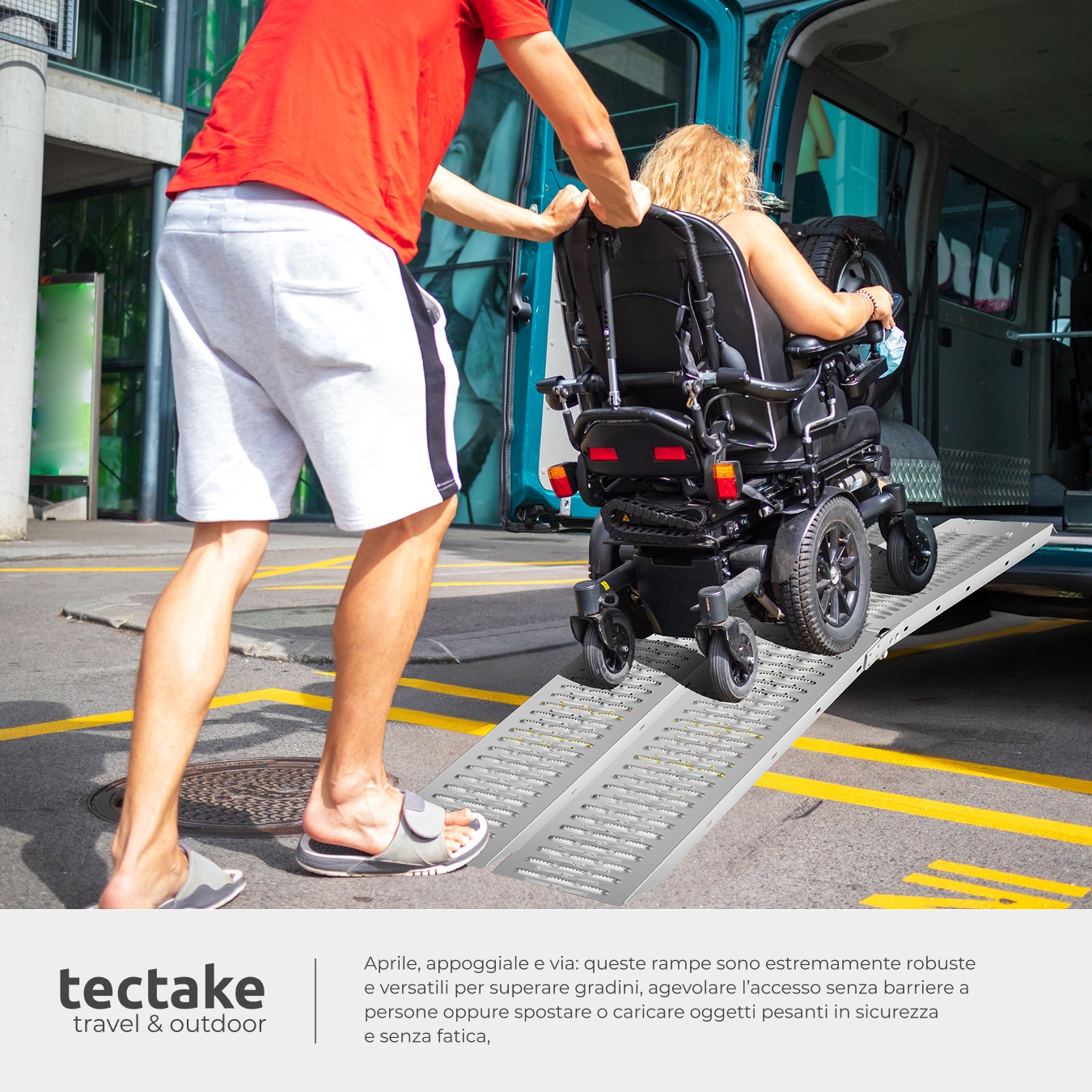 TECTAKE Rampas de carga Set de 2 - 6