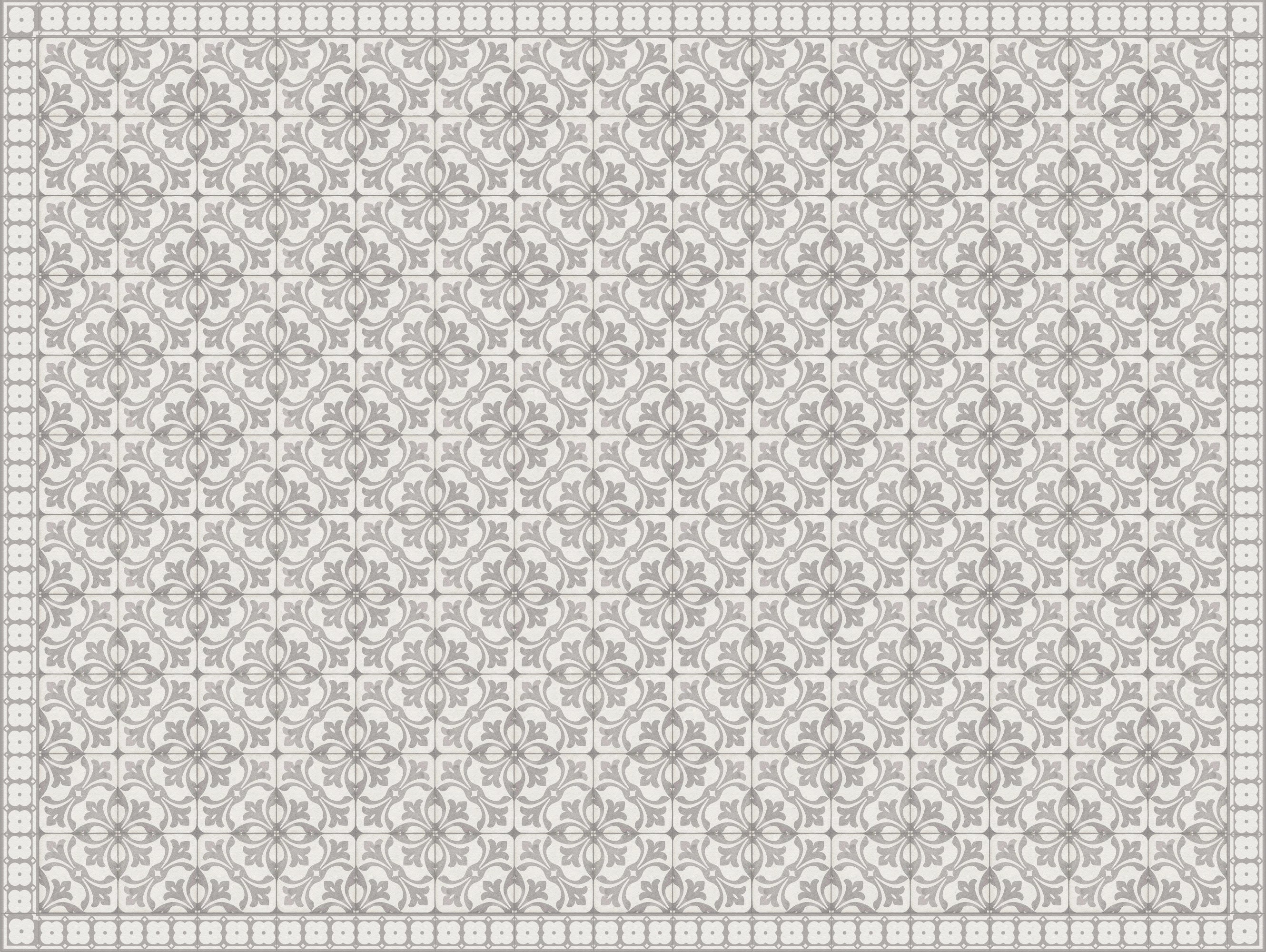 Dywan z PVC do wnętrz i na zewnątrz Ninette 200x266 cm - Winyl drukowany, antypoślizgowy, zmywalny, odporny — na taras i do domu.