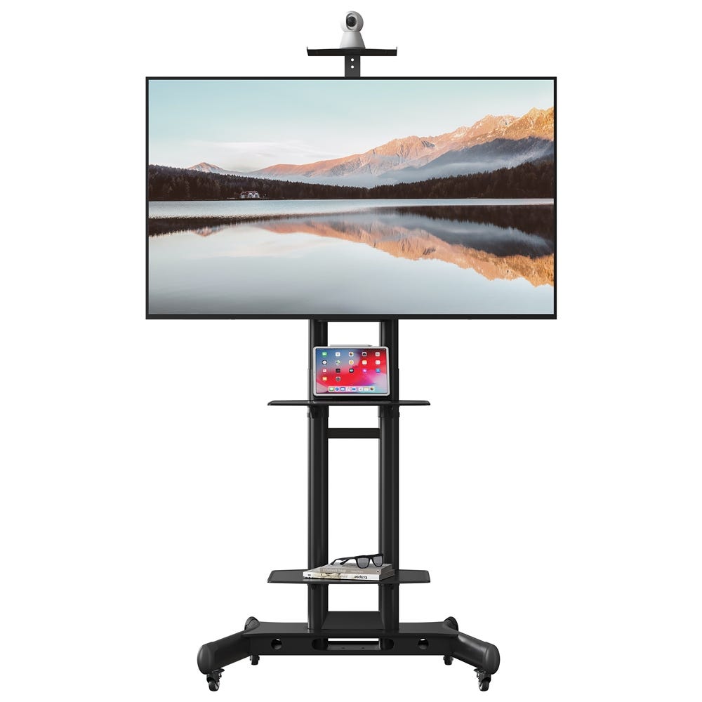 support TV sur pied avec tablette Meuble TV et support 2025 support TV sur pied avec tablette Meuble TV et support 2025