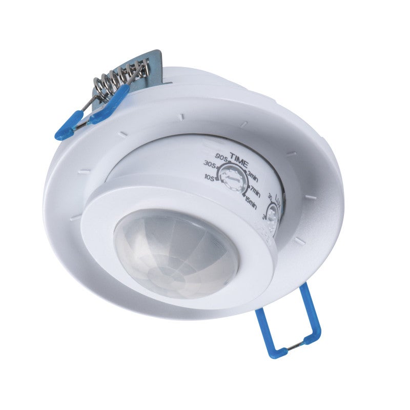 Détecteur de mouvement PIR – 360° – Encastrable plafond – Blanc – Kanlux - 2