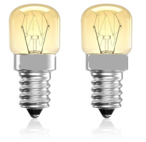 Liuyife Lot 5 Ampoules E14 Four Dimmable 300°C - Blanc Chaud 2700K T22 Résistante Chaleur - Four, Micro-Ondes, Lampe Sel