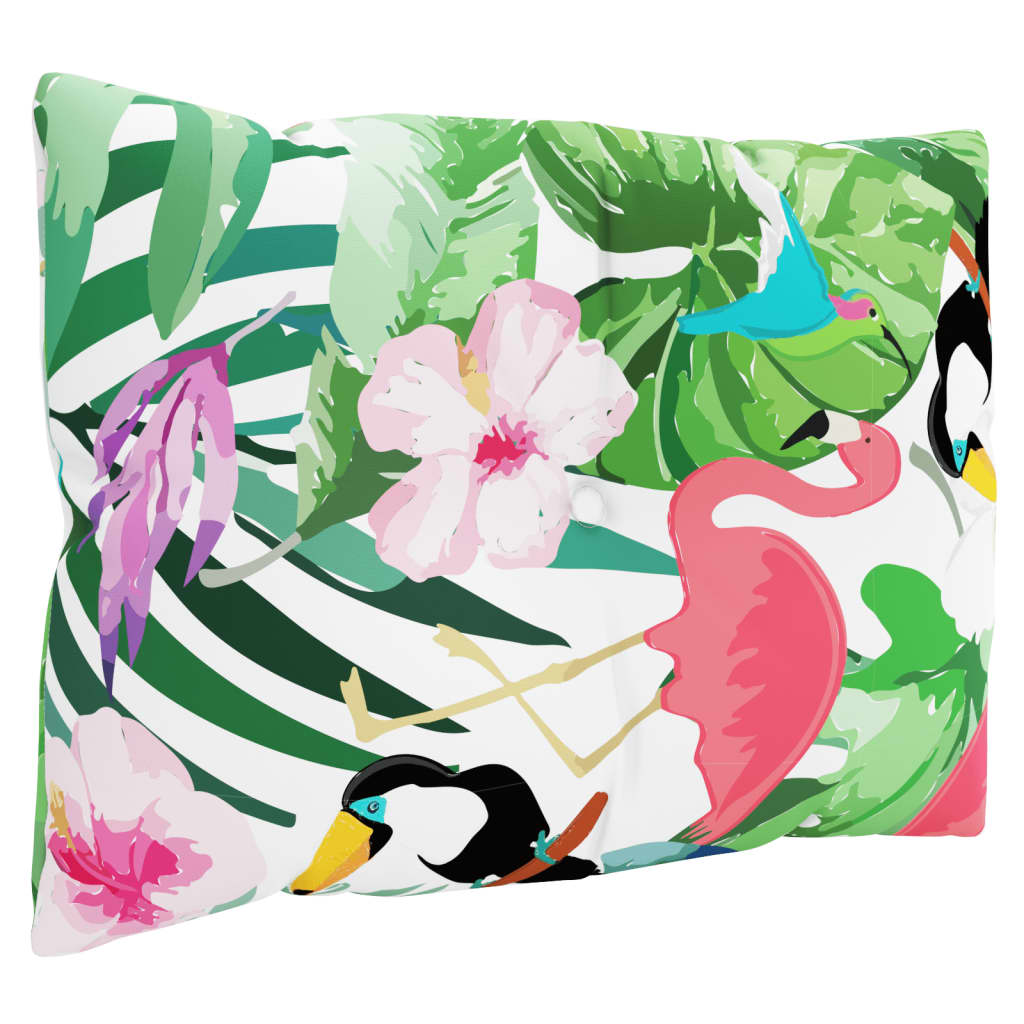 Coussins de palette lot de 3 multicolore tissu Oxford vidaXL - 7