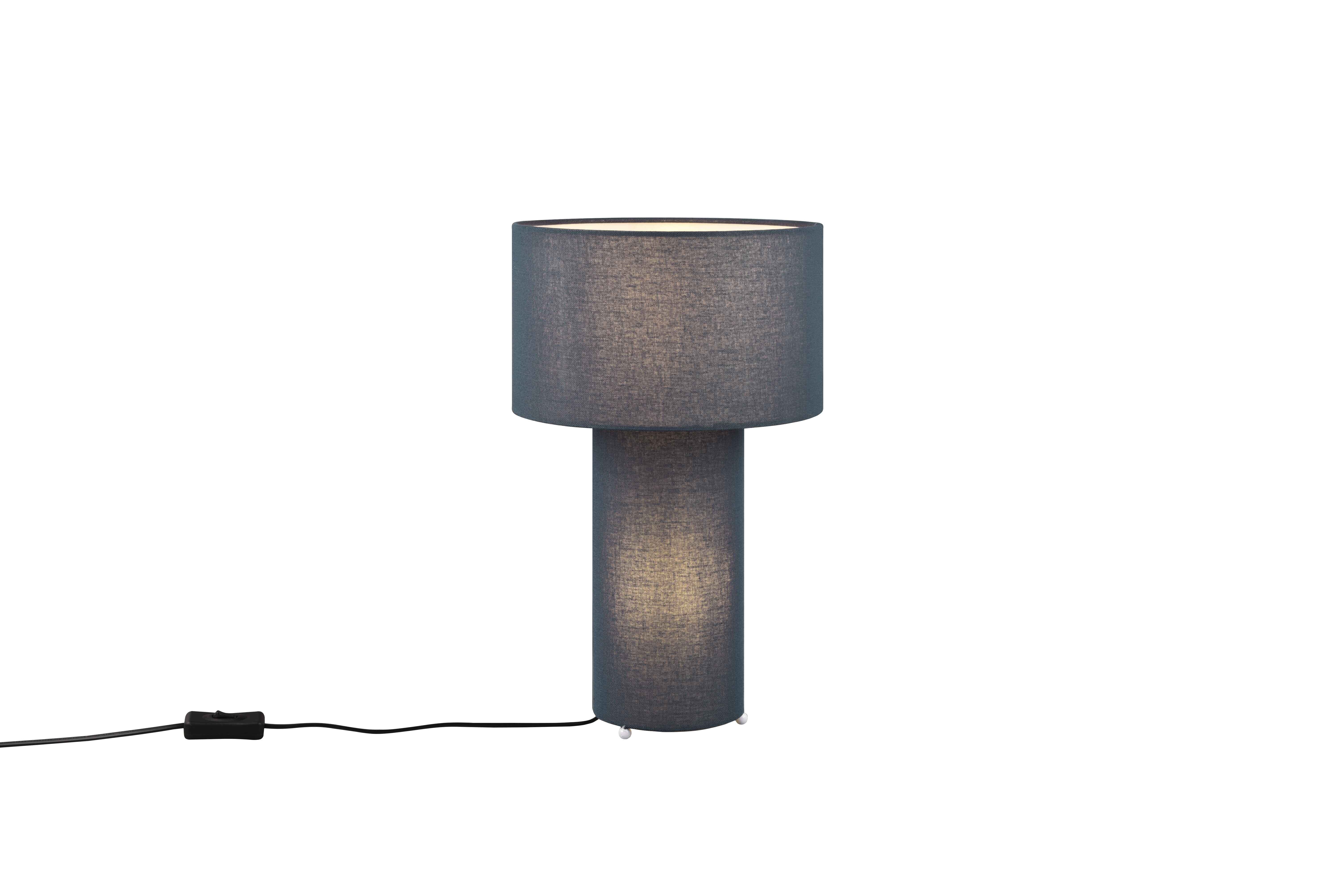 Lampa stołowa Bale niebiesko-granatowy 2xE27x10W tkanina wym:40x24x24cm IP20 Trio