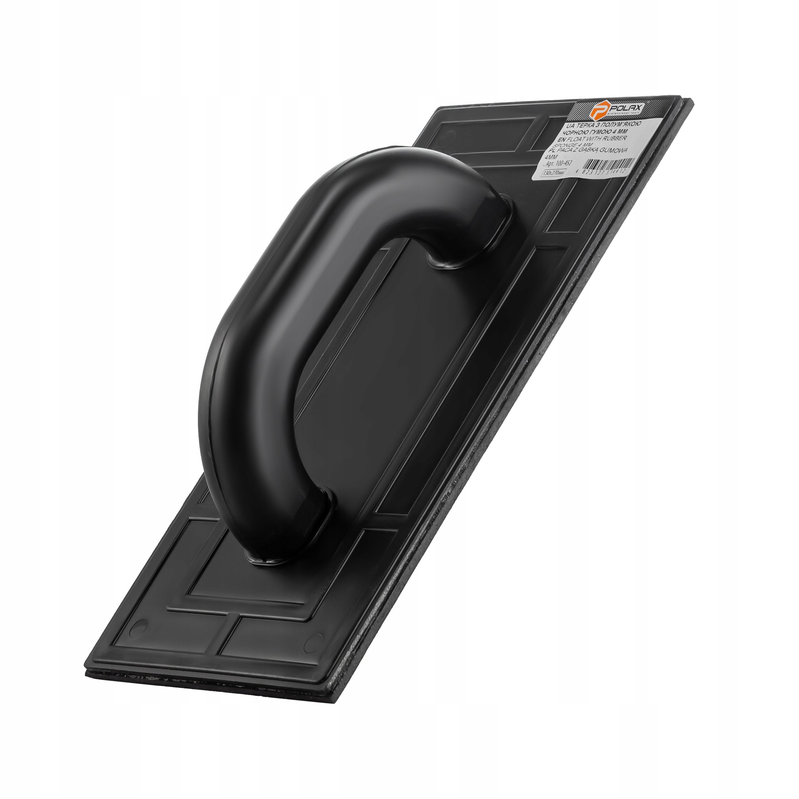 Paca z gabką gumową 4 mm 130 Х 270 do fugowania Polax