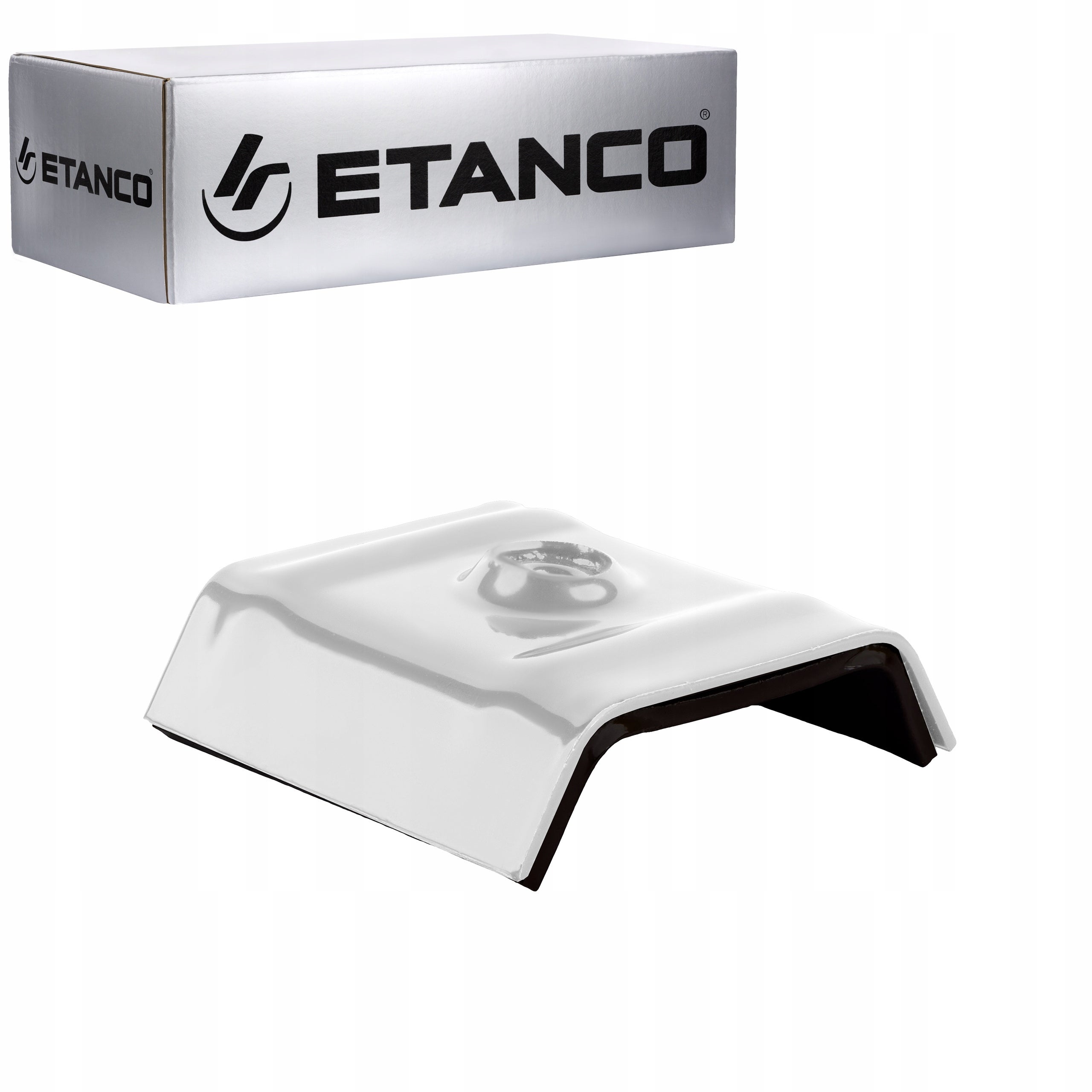 Kaloty Etanco aluminiowe do płyt warstwowych 26 mm RAL 9010 100szt