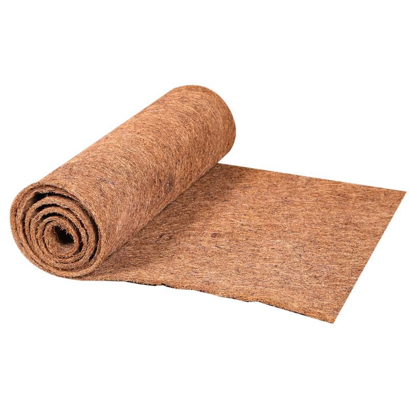 Mata kokosowa, używana do doniczek, mata kokosowa, o grubości około 0,5 do 0,8 cm, 25 x 100 cm.