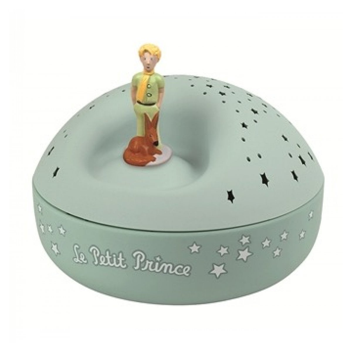 Veilleuse Projecteur D’étoiles Musical Le Petit Prince – Vert – Avec Musique Et Lumière Apaisante