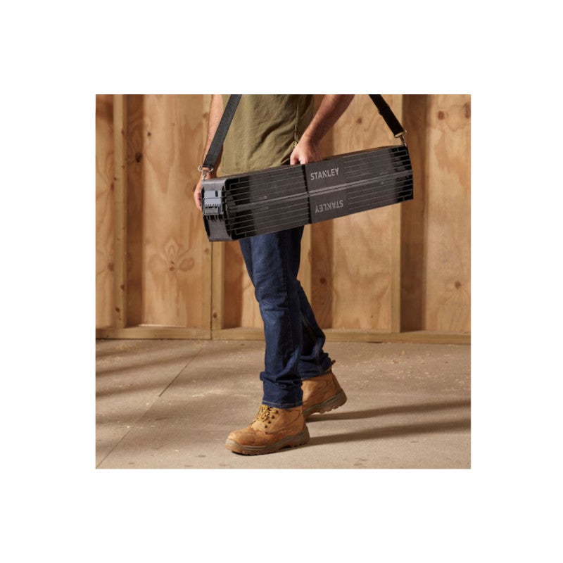 Lot de 2 tréteaux métalliques pliants STANLEY - Charge 340 kg - 4