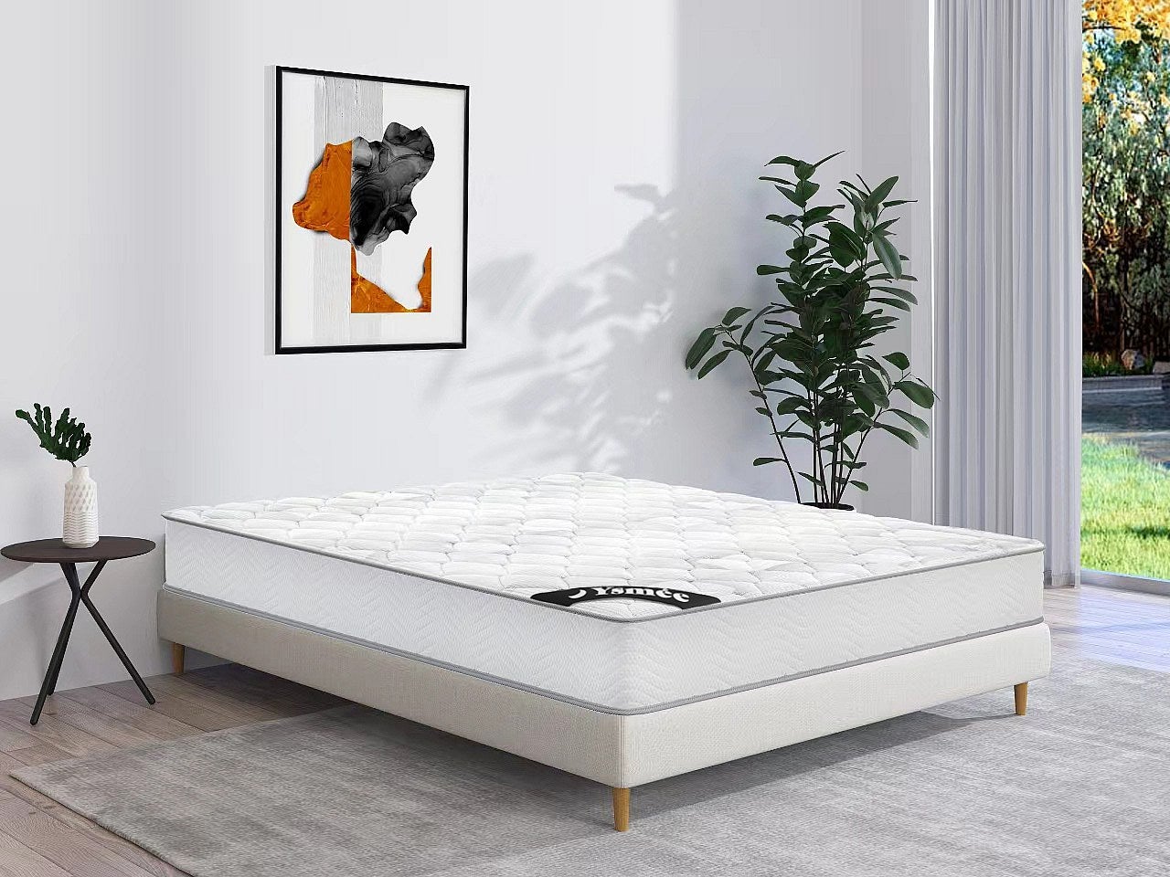 Materac ze sprężynami kieszeniowymi grub. 20 cm SONGE marki YSMÉE - 160 × 200