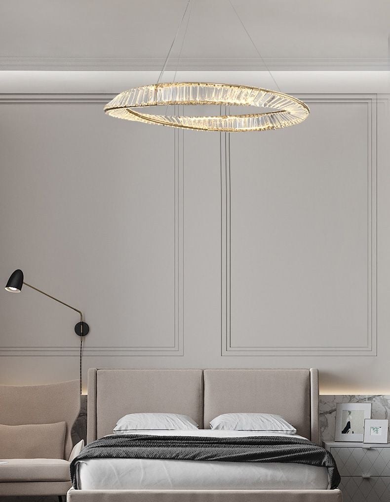 LAMPADA TOOLIGHT APP1201-CP CRISTAL 50CM GOLD - 7