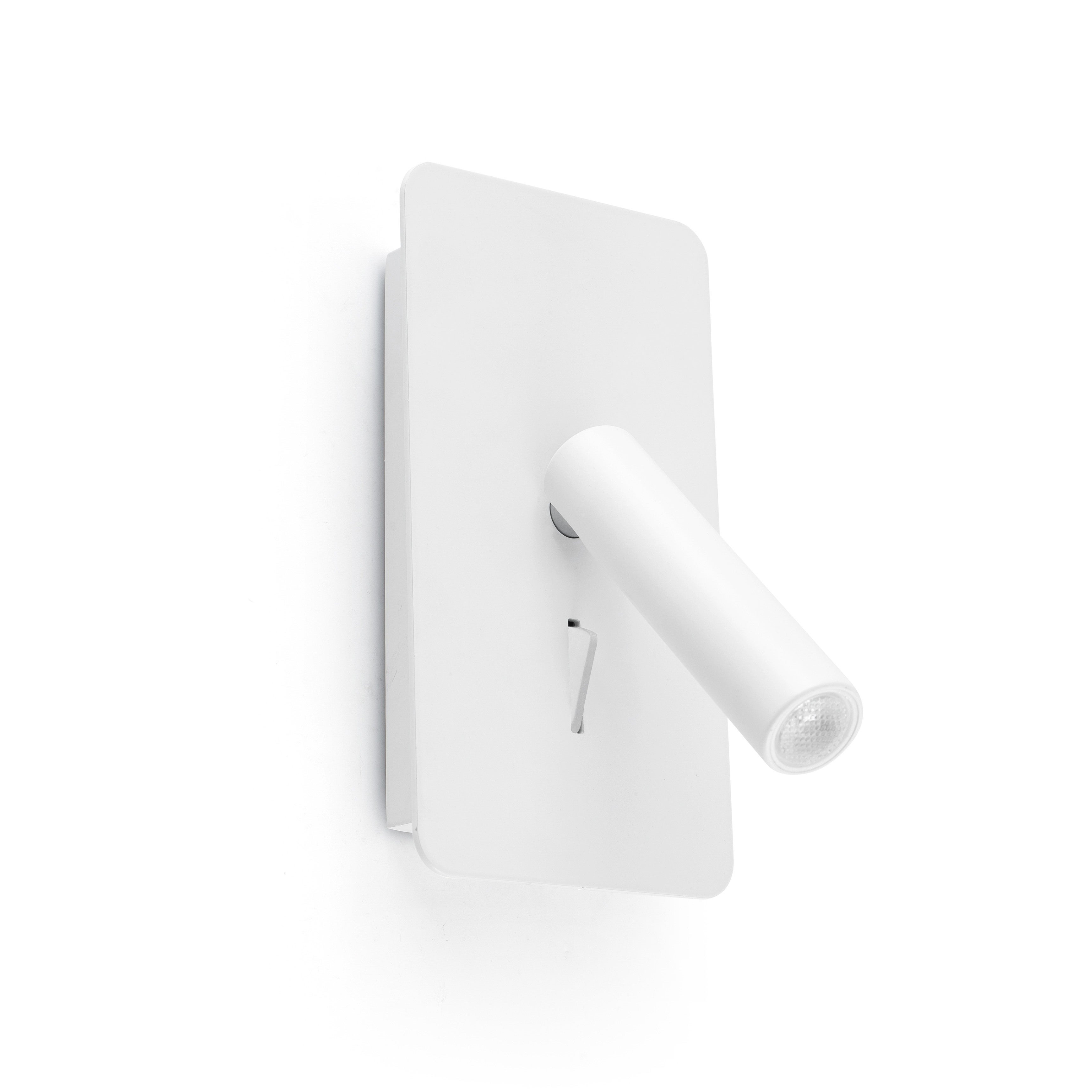 Lampe Applique SUAU USB C Noire Faro Barcelona - Éclairage Mural Design, Recharge Par USB