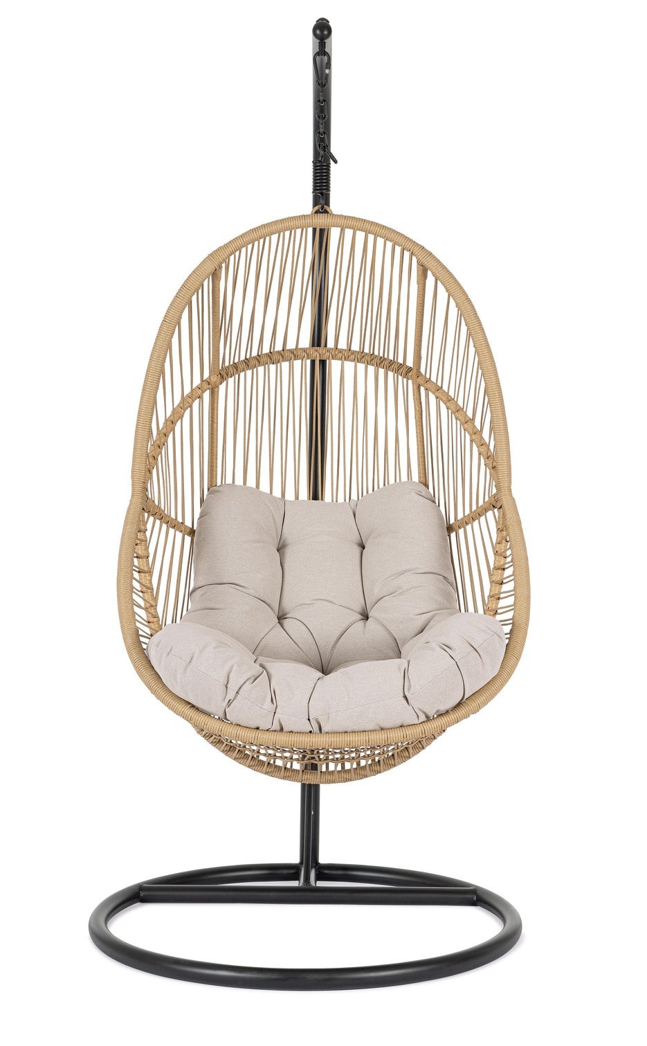 Chaise suspendue avec coussin 