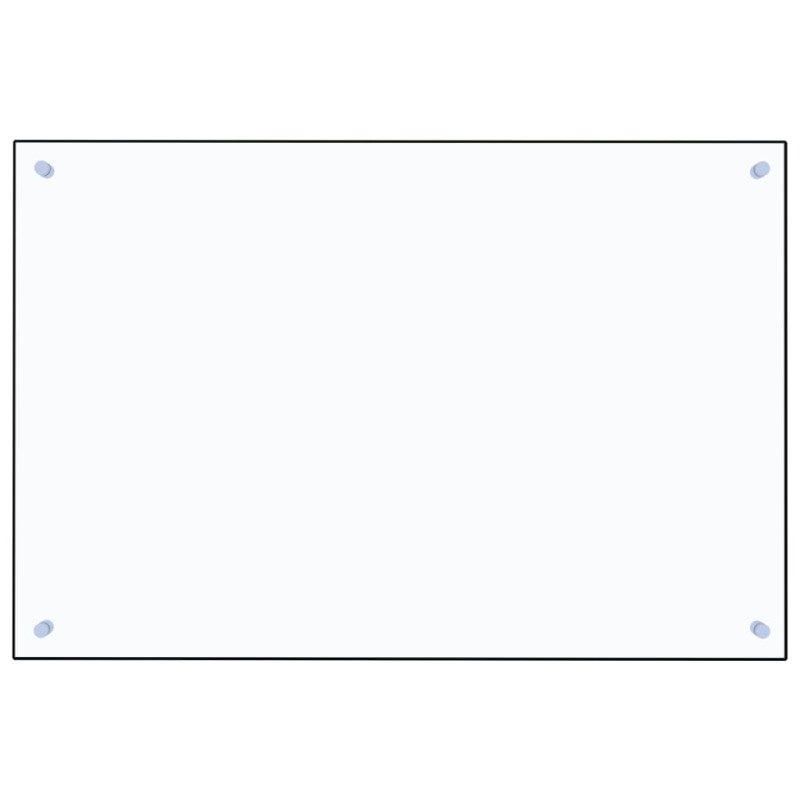 Dosseret de cuisine Transparent 90x60 cm Verre trempé - 2